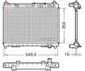 Chladi vody DENSO ‐ DEN DRM10113