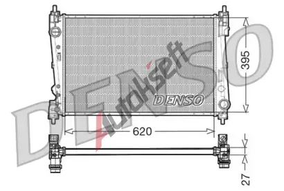 DENSO Chladi vody DEN DRM13015, DRM13015