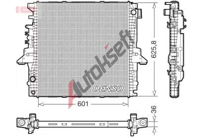 DENSO Chladi vody DEN DRM14004, DRM14004