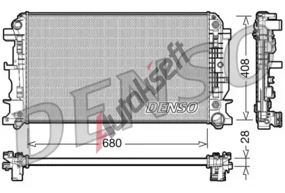 DENSO Chladi vody DEN DRM17044, DRM17044