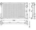 Chladi vody DENSO ‐ DEN DRM17049