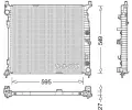 Chladi vody DENSO ‐ DEN DRM17055