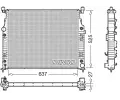 Chladi vody DENSO ‐ DEN DRM17056