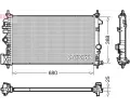 Chladi vody DENSO ‐ DEN DRM20109