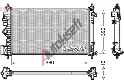DENSO Chladi vody DEN DRM20111, DRM20111