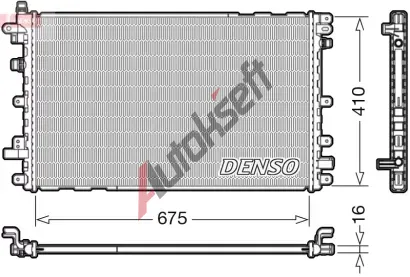 DENSO Chladi� vody DEN DRM20113, DRM20113