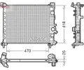 Chladi vody DENSO ‐ DEN DRM20114