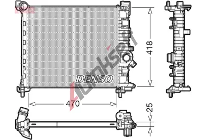 DENSO Chladi vody DEN DRM20114, DRM20114