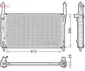 Chladi vody DENSO ‐ DEN DRM20123