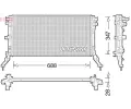 Chladi vody DENSO ‐ DEN DRM23039