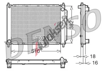 DENSO Chladic jednotka DEN DRM23100, DRM23100