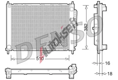 DENSO Chladic jednotka DEN DRM23101, DRM23101