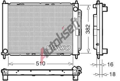 DENSO Chladic jednotka DEN DRM23104, DRM23104