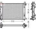 Chladi vody DENSO ‐ DEN DRM23109
