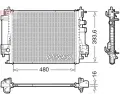 Chladi vody DENSO ‐ DEN DRM23117