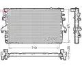 Chladi vody DENSO ‐ DEN DRM32039