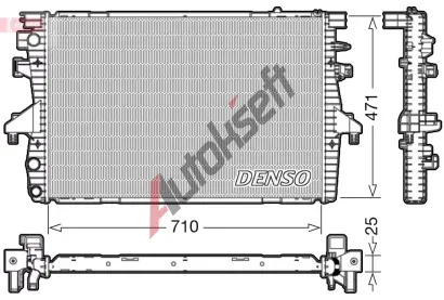 DENSO Chladi vody DEN DRM32039, DRM32039