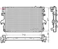 Chladi vody DENSO ‐ DEN DRM32040