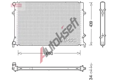 DENSO Chladi vody DEN DRM32042, DRM32042