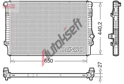 DENSO Chladi vody DEN DRM32049, DRM32049