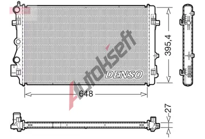DENSO Chladi vody DEN DRM32051, DRM32051