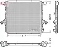 Chladi vody DENSO ‐ DEN DRM32052
