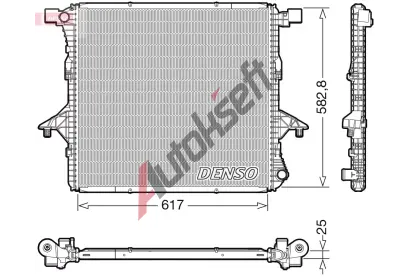 DENSO Chladi vody DEN DRM32052, DRM32052