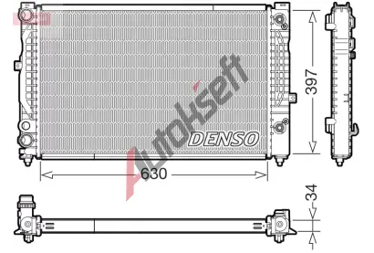 DENSO Chladi vody DEN DRM32056, DRM32056