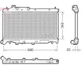 Chladi vody DENSO ‐ DEN DRM36027