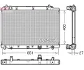 Chladi vody DENSO ‐ DEN DRM40036