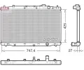 Chladi vody DENSO ‐ DEN DRM40052