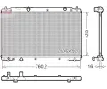 Chladi vody DENSO ‐ DEN DRM40107