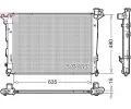 Chladi vody DENSO ‐ DEN DRM41006