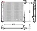 Chladi vody DENSO ‐ DEN DRM41008