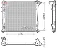 Chladi vody DENSO ‐ DEN DRM41030