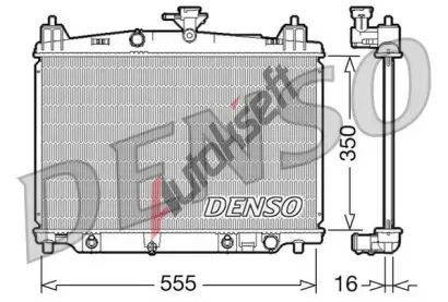 DENSO Chladi vody DEN DRM44018, DRM44018