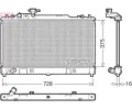Chladi vody DENSO ‐ DEN DRM44033