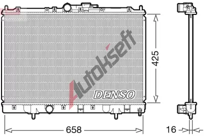 DENSO Chladi vody DEN DRM45051, DRM45051
