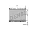 Chladi vody DENSO ‐ DEN DRM46008