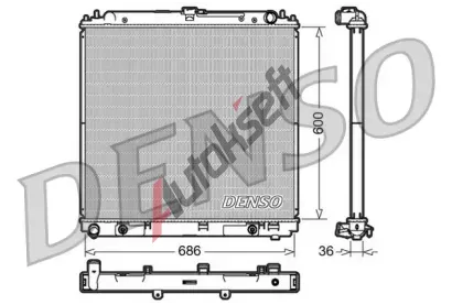 DENSO Chladi� vody DEN DRM46032, DRM46032