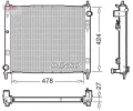 Chladi vody DENSO ‐ DEN DRM46044