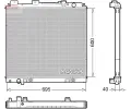 Chladi vody DENSO ‐ DEN DRM46068