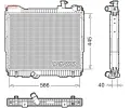 Chladi vody DENSO ‐ DEN DRM46074