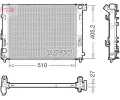 Chladi vody DENSO ‐ DEN DRM46076