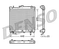 Chladi vody DENSO ‐ DEN DRM47003