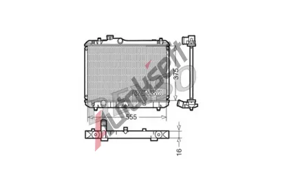 DENSO Chladi vody DEN DRM47008, DRM47008
