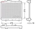 Chladi vody DENSO ‐ DEN DRM47028
