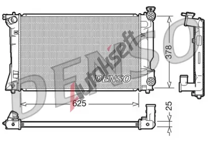 DENSO Chladi vody DEN DRM50035, DRM50035