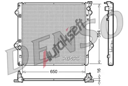 DENSO Chladi vody DEN DRM50036, DRM50036