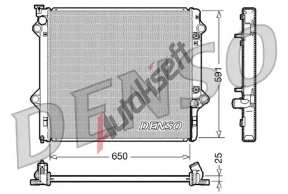 DENSO Chladi vody DEN DRM50046, DRM50046